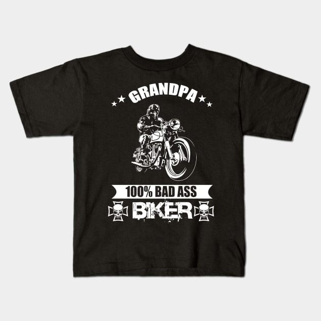 biker Kids T-Shirt by FUNNY LIFE